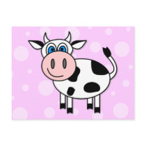 Happy Cow - Customizable! Postcards
