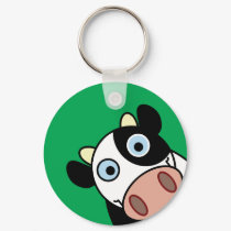 HAPPY COW KEYCHAIN