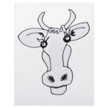 happy cow personalized letterhead