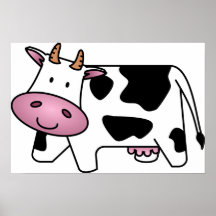 Happy Cow Posters