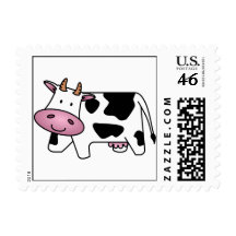 Happy Cow Stamp