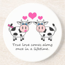 Happy Cows True Love Coaster