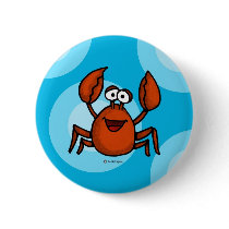 happy crab buttons