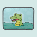 Happy Crocodile customisable ipad sleeves