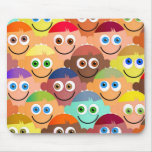 Happy Crowd Mouse Mats