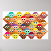 Happy Crowd Posters