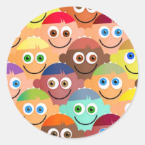 Happy Crowd stickers