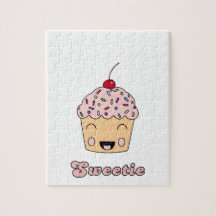Happy Cupcake - Sweetie Jigsaw Puzzle