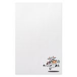 happy cute dairy cow cartoon ice cream milk stationery