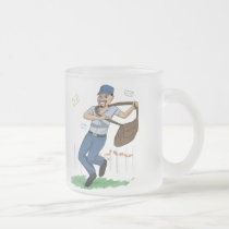 Happy Dancing Mailman/Postman Mug mugs