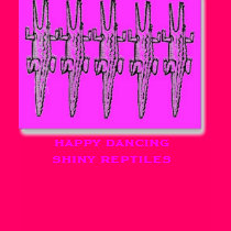 happy dancing shiny reptiles t-shirts