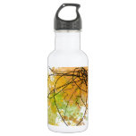 Happy day abstract green .JPEG Stainless Steel Water Bottle