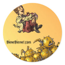 Happy Destroyer Sticker by thenethernet Happy Destroyer Sticker