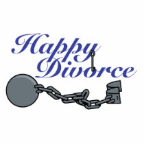 Happy Divorce photo sculptures