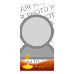 happy diwali photo card