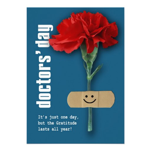 Happy Doctors' Day Customizable Greeting Cards