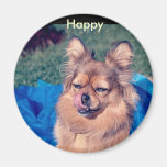 Happy Dog - 1975 Refrigerator Magnets