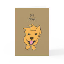 Happy Dog Birthday Card