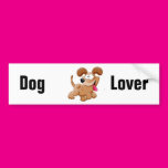 Happy Dog Bumper Sticker
