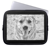 Happy Dog face laptop sleeve laptop sleeves