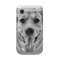 Happy Dog face Samsung Galaxy S Case casemate cases