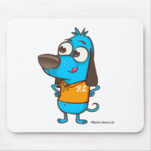 Happy Dog Mouse Pad