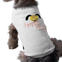 Happy Dog Pet shirt pet clothing by DoggieAvenue Happy Dog Pet shirt pet clothing