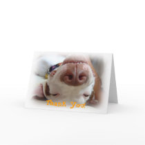 Happy Dog Thank You Card