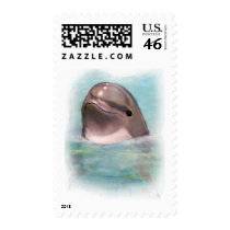 HAPPY DOLPHIN postage