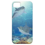 happy dolphins iPhone 5 cover