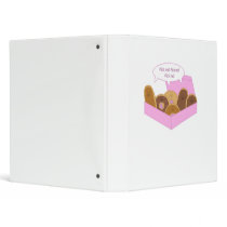 Happy Doughnuts Binder