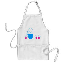 Happy Drugs Doodle Art Apron