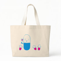 Happy Drugs Doodle Art Bag