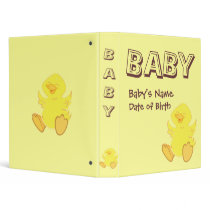 Happy Duck Baby Binder