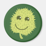 Happy Durian fruit Fridge Magnet