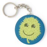 Happy Durian fruit Keychain