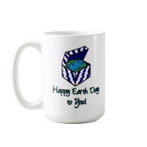Happy Earth Day 2 Mug by bethieralph Happy Earth Day 2 Mug