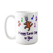 Happy Earth Day Mug by bethieralph Happy Earth Day Mug