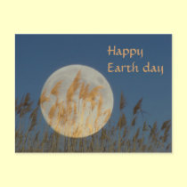 Happy Earth day postcards