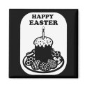 Happy Easter_1 magnets by VioDeBlack Happy Easter_1 magnets
