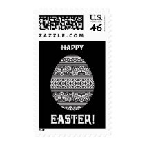 Happy Easter_3 postage by VioDeBlack Happy Easter_3 postage
