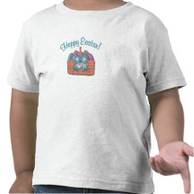 happy easter aqua t shirts
