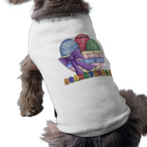 Happy Easter Basket Dog Shirt