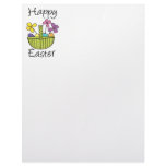 Happy Easter Basket Letterhead