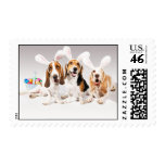 Happy Easter Basset Postage