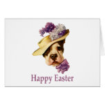 Happy Easter Bulldog Greeting Card