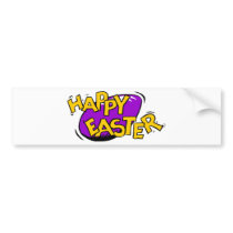 Happy Easter bumper stickers