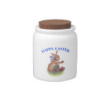 Happy easter bunny Candy Jar