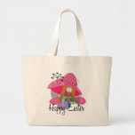 Happy Easter Bunny Canvas Bags