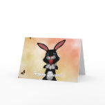 Happy Easter Bunny Card